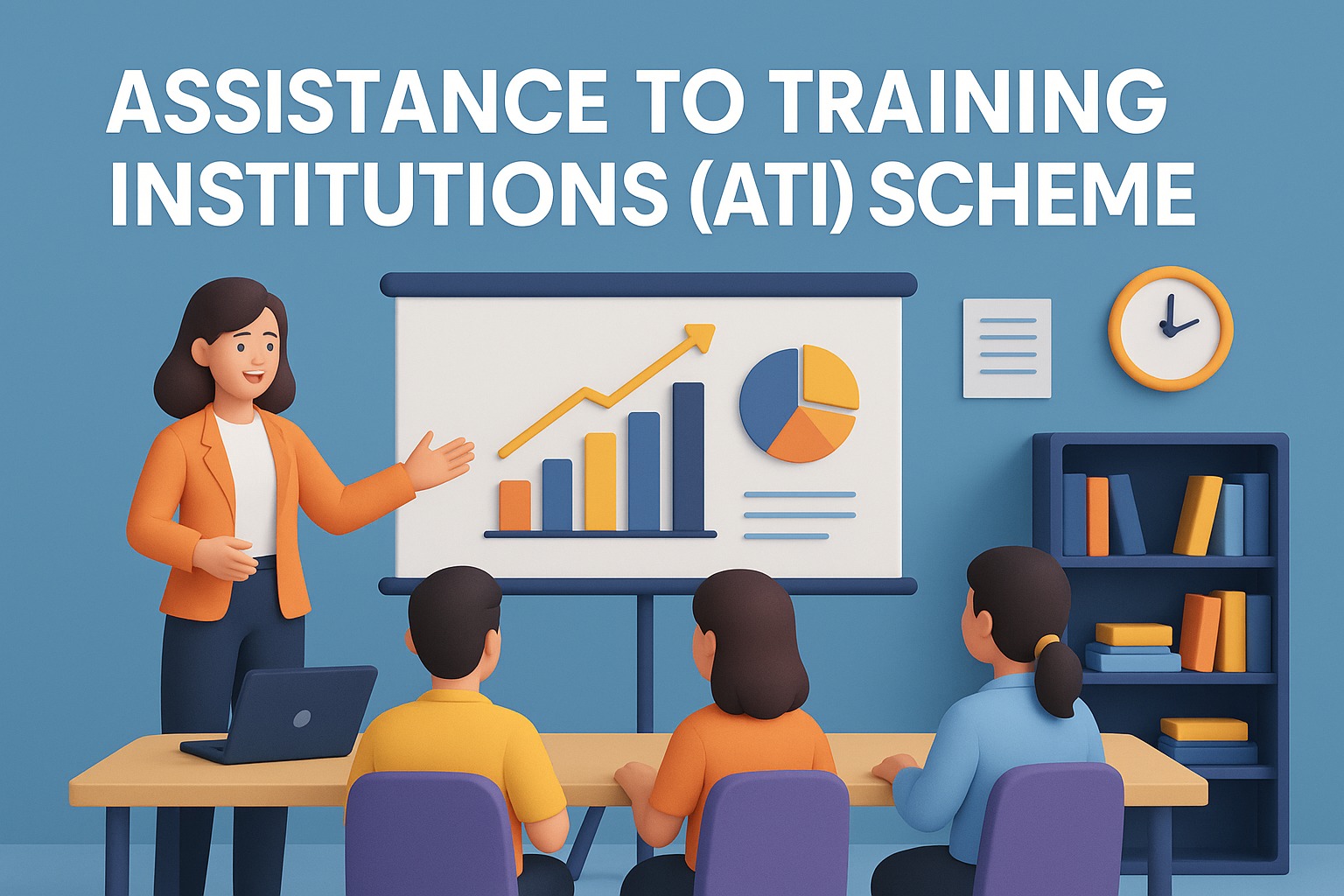 Government-supported MSME training institute with modern classroom under ATI Scheme 2025